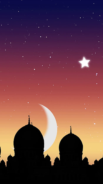 Ramadan, Night, Star, Moon HD phone wallpaper