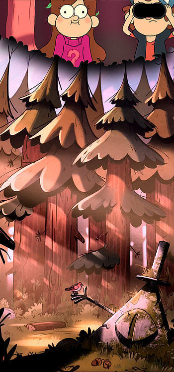 Gravity Falls, Dipper and Mabel, Galaxy S10 Hole Punch HD phone wallpaper