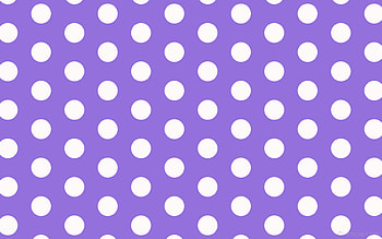 Purple And White Polka Dot HD wallpaper