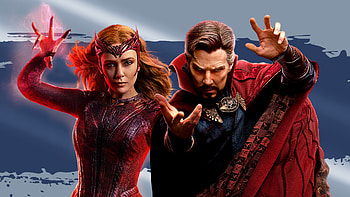 Doctor Strange: Multiverse of Madness — Scarlet Witch, movie, Doctor Strange in the Multiverse of Madness HD wallpaper