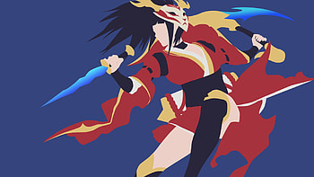 Video game, League of Legends, Akali , Digital art HD wallpaper