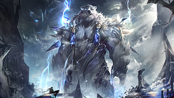 Volibear - League Of Legends, Volibear (League Of Legends), video game, League Of Legends HD wallpaper