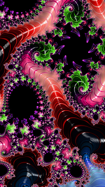 Fractal Art Trippy Psychedelic Background for Smart, Abstract, fractal HD phone wallpaper