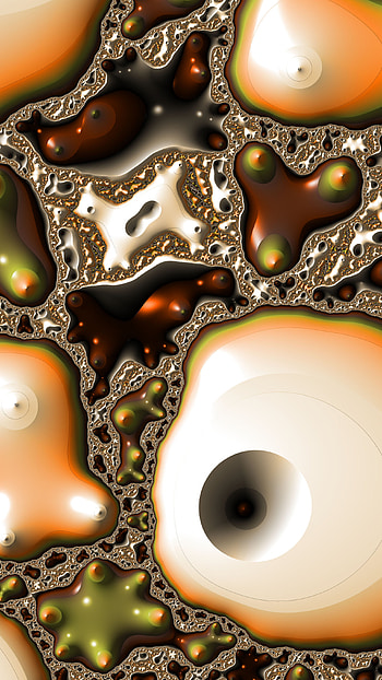 Trippy Psychedelic Fractal, Abstract, fractal HD phone wallpaper