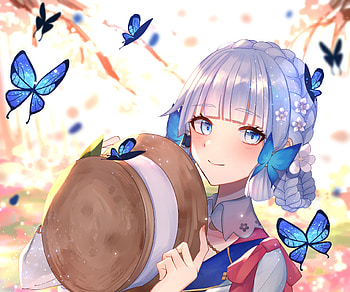 Kamisato Ayaka, Kamisato Ayaka (Genshin Impact), video game, Genshin Impact HD wallpaper