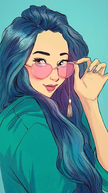 Girly M, Adorable, Cartoon HD phone wallpaper