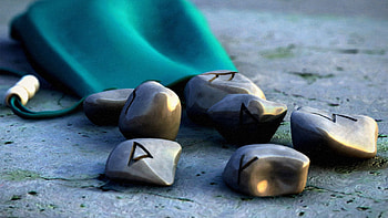Magic, Stones, Art, Miscellanea, Miscellaneous, Form, Forms, Runes HD wallpaper