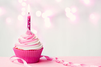 Birtay cupcake, Celebratory , Festive background, Party delight HD wallpaper