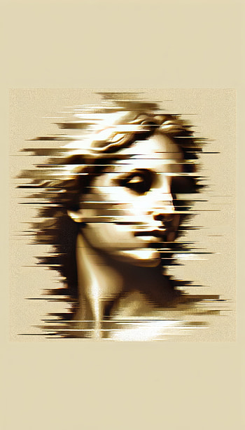 Beige Abstract Art , portrait, artistic, blur, woman HD phone wallpaper