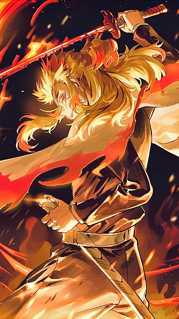 Rengoku, demon slayer HD phone wallpaper