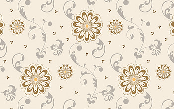 Pattern, texture, brown, flower HD wallpaper
