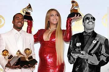 Grammy award winners, music legends, Stevie Wonder, record holders HD wallpaper