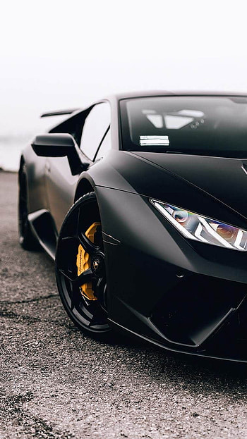 Black Lambo . Top cars, Lamborghini huracan, Super cars, Matte Black Lamborghini HD phone wallpaper