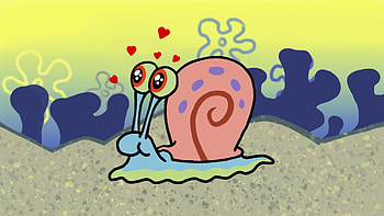 Gary the Snail, Animated character, SpongeBob SquarePants, TV show HD wallpaper