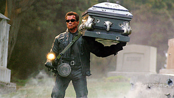 Terminator 3 , Post-apocalyptic setting, Futuristic action, Visual masterpiece HD wallpaper