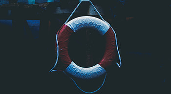 Dark, Vessel, Life Buoy, Lifebuoy, Help HD wallpaper