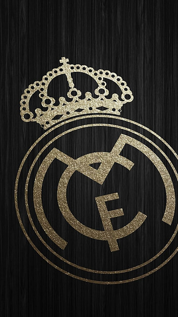 Real Madrid, Wooden Texture, logo HD phone wallpaper