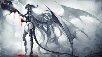 Female Demon HD wallpaper