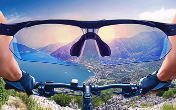 Mountain View On Bicycle, mountain, nature, cycle HD wallpaper