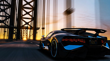 Bugatti Divo Bridge , bugatti-divo, bugatti, 2018-cars, cars, gta-5 HD wallpaper
