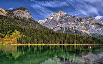 Landscape, Rivers, Mountains HD wallpaper