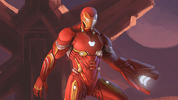 Iron Man Nano Suit Fan Art , iron-man, superheroes, artist, artwork, digital-art, artstation HD wallpaper