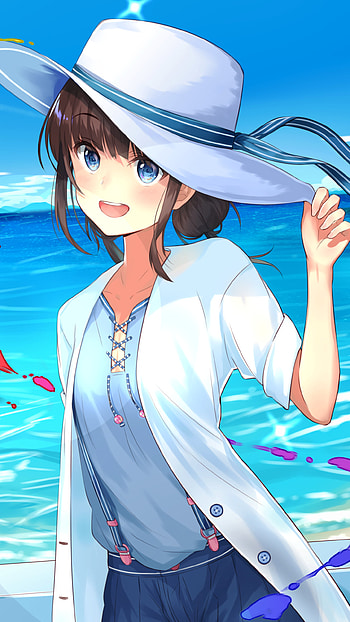 summer, Anime, Original HD phone wallpaper