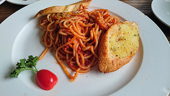 Delectable breakfast options, Wholesome meat dishes, Asian pasta cuisine, Vegetarian specialties HD wallpaper