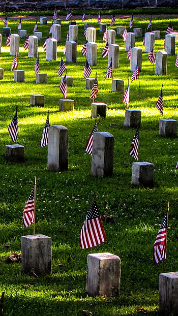Memorial Day 2022, American Flags, Cemetery HD phone wallpaper