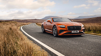 Car, Bentley Continental, Bentley Continental GT Speed, Orange Car HD wallpaper