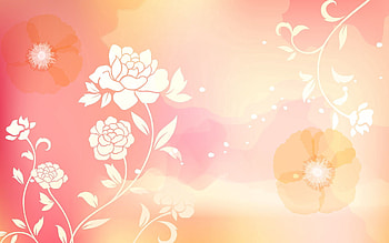 Abstract, Flowers, Background, Light, Field, Light Coloured HD wallpaper