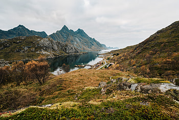 Isla Navarino, Landscapes of Norway, Johannes Schmidt, grapher HD wallpaper