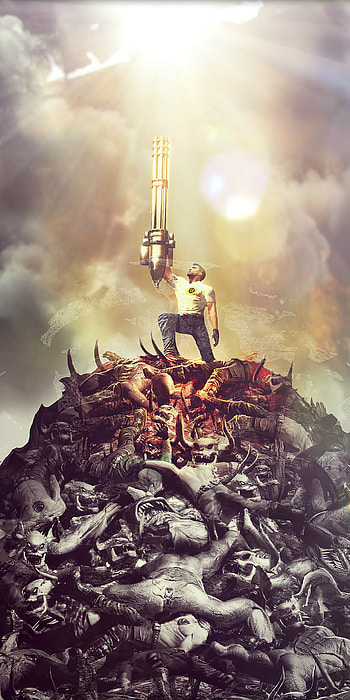 F*ck You Monsters!, video game HD phone wallpaper