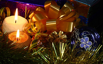 Christmas Candles, advent, decoration, light, tree HD wallpaper