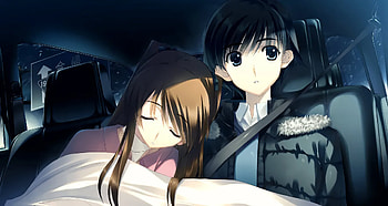 White Album 2 Anime – Emotional Night Drive Scene, Anime, White Album 2 HD wallpaper