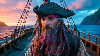 Legendary Pirate Captain — Ultra, pirate, beard HD wallpaper