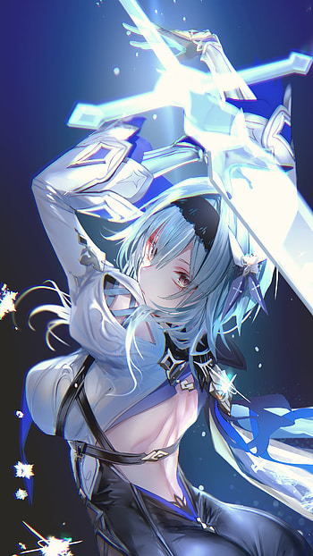 Eula (Genshin Impact), video game, Genshin Impact HD phone wallpaper