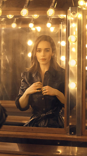 Emilia Clarke, hollywood actress, beautiful HD phone wallpaper