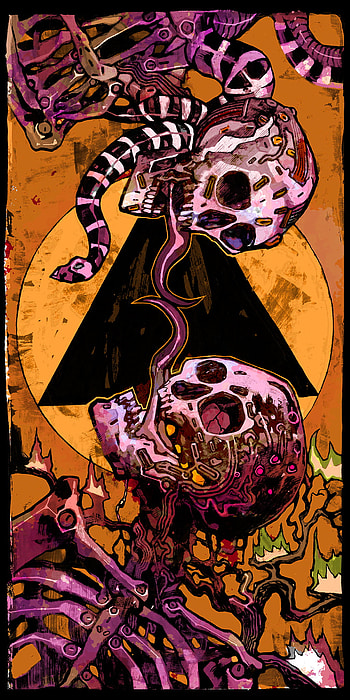 The lovers, Art, tarot HD phone wallpaper