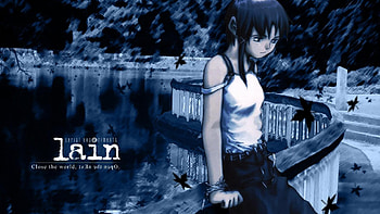 Serial Experiments Lain, Cyberpunk horror, Sci-fi drama HD wallpaper