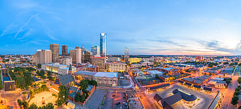 Oklahoma City Skyline, Travels, Public affairs, State reopening HD wallpaper