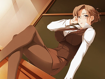 hot teacher, other, , anime girl HD wallpaper