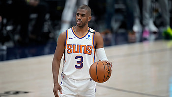 Chris Paul in Action: Phoenix Suns NBA, basketball, NBA, Phoenix Suns, Chris Paul HD wallpaper