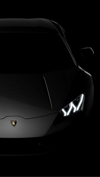Black Car, Black Car Ferari HD phone wallpaper