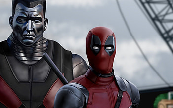 Colossus, Deadpool, , Comic HD wallpaper