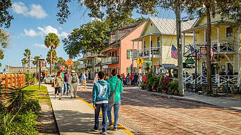 St. George street, Vacation rentals, House rentals, Florida HD wallpaper