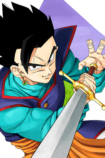 Gohan, Anime protagonist, Dragon Ball Z, Majin Boo HD phone wallpaper