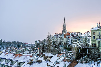 Cities, Winter, Snow, Building, Roof, Roofs HD wallpaper