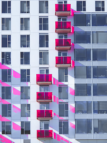 Windows, Architecture, Building, Miscellanea, Miscellaneous, Facade, Balconies HD phone wallpaper