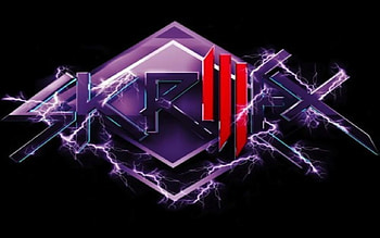 Skrillex, purple, black, red HD wallpaper